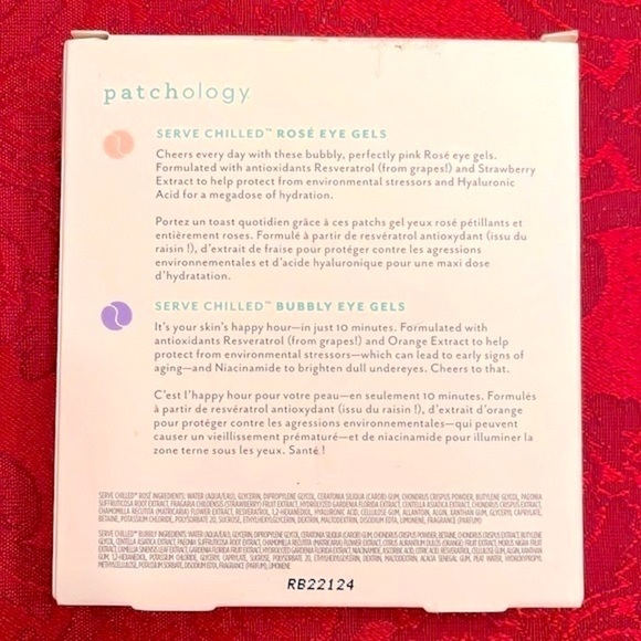 Brand New Patchology Serve Chilled Bubble-Infused Eye Gels Set of 6 Pairs - Picture 4 of 10